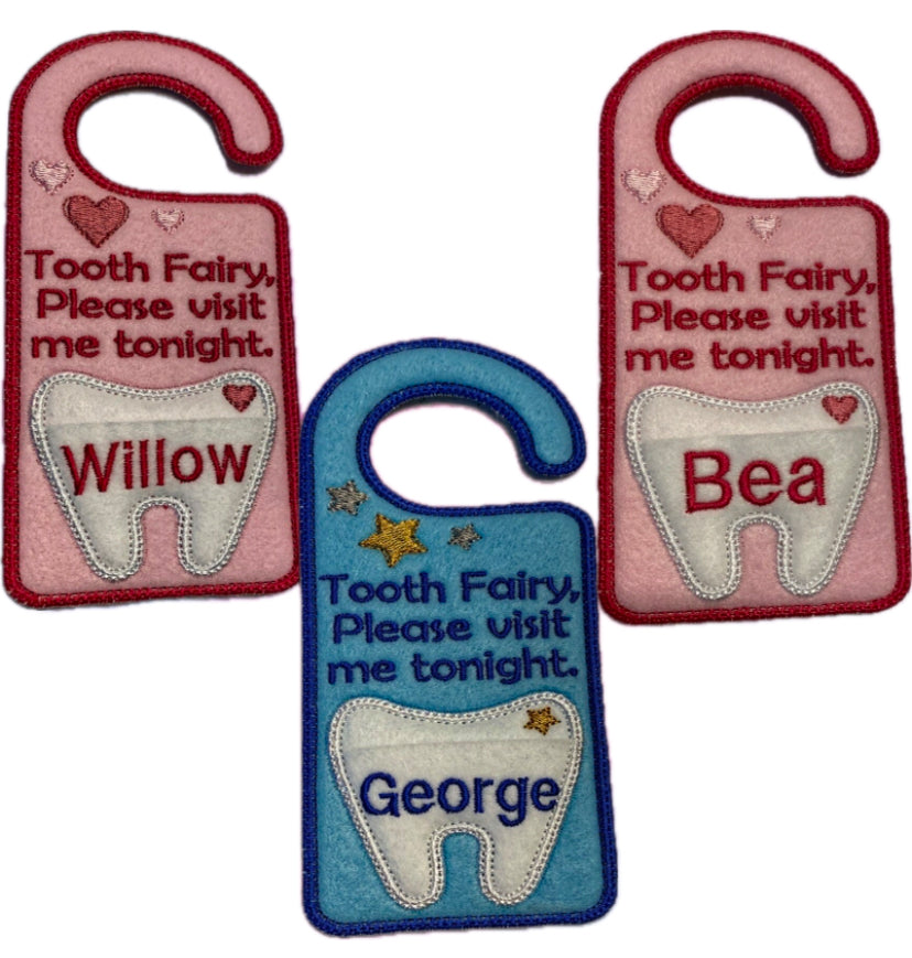 Tooth fairy hanger