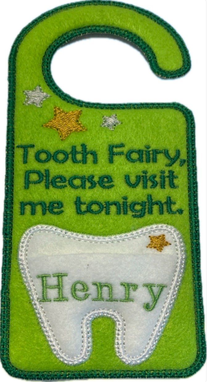 Tooth fairy hanger