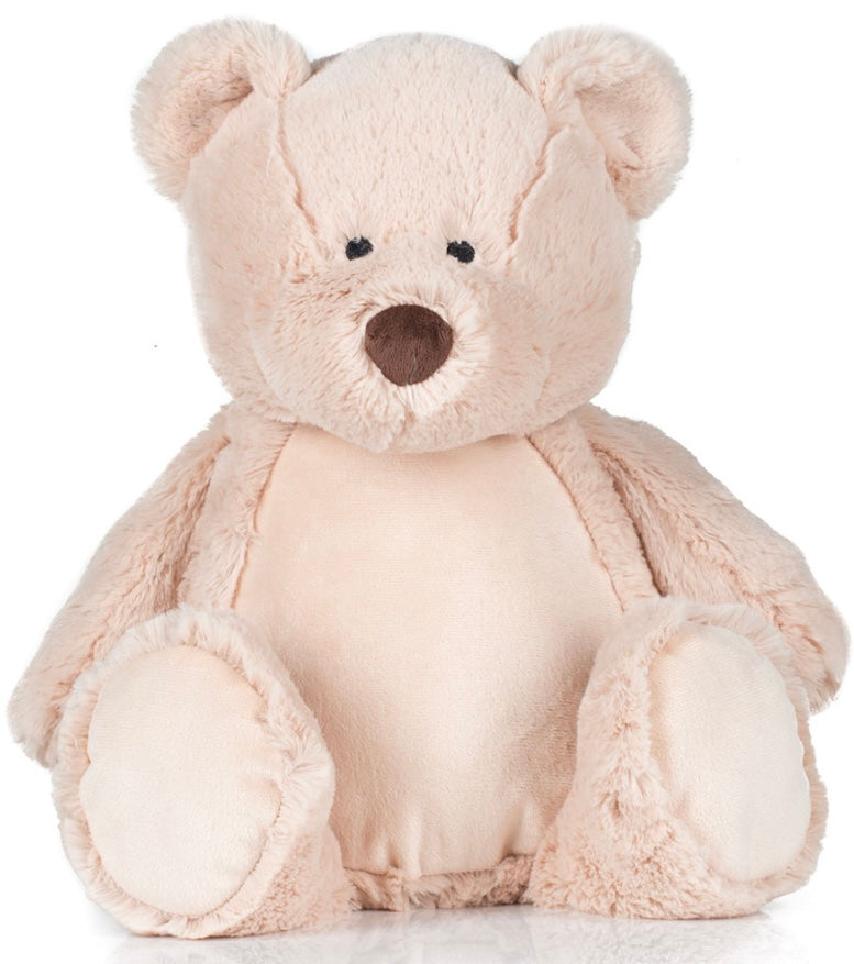 Embroidered Fluffy Teddy